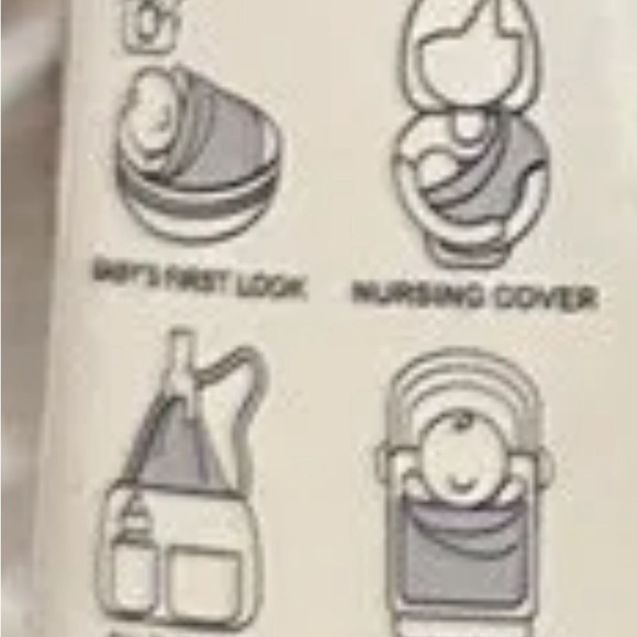 NYGB First & Forever Wrap, Hat and Booties Set Christmas Candy Cane New Born - Picture 4 of 4